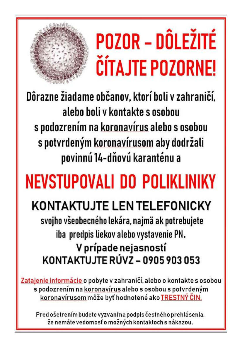 Upozornenie